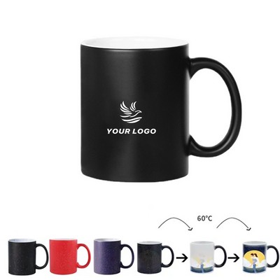 11Oz Ceramic Color Changing Mugs