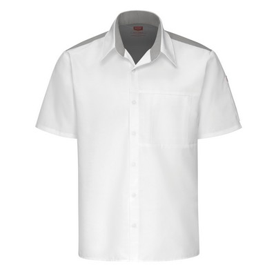 Red Kap® Men's Airflow Cook Shirt with OilBlok