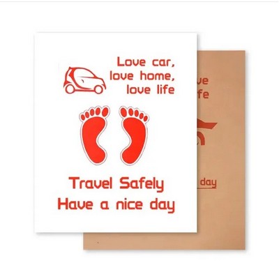 Disposable "Travel Safely" Cat Mats