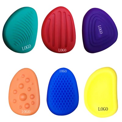 Silicone Textured Sensory Stone Toy