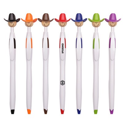 Cowboy Hat Ballpoint Pen for School Office