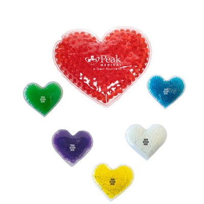 Large Heart Hot/Cold Pack w/Gel Beads