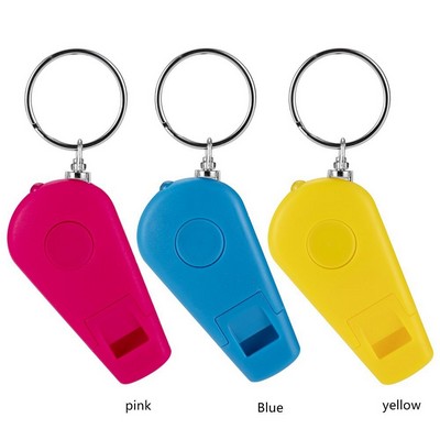 Whistle W/ Flashlight Key Chain