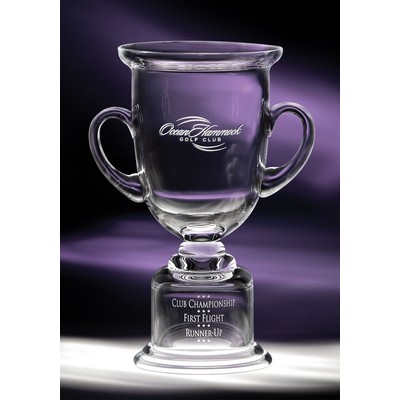 12" Cup Adirondack Crystal Award