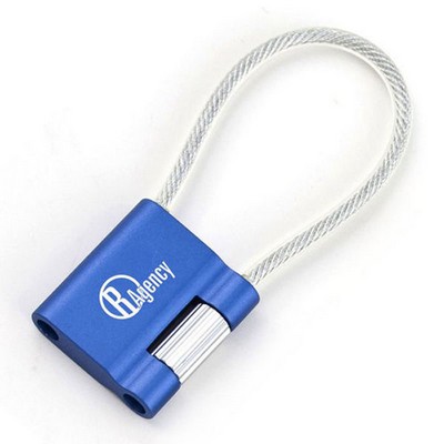 MoMA Aluminum Cable Keychain