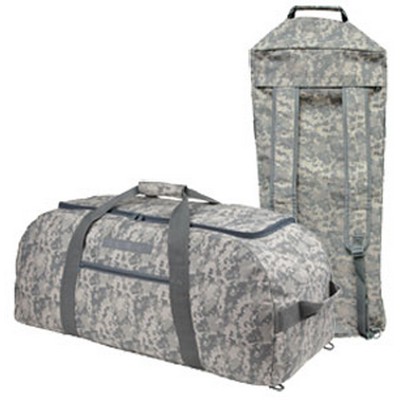 Digital Camo Duffel Bag/Backpack (31"x15"x15")