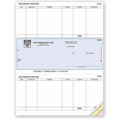 MAS90® Laser Accounts Payable Check (2 Part)