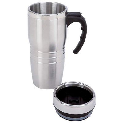 16 Oz. Stainless Steel Tumbler & Travel Mug