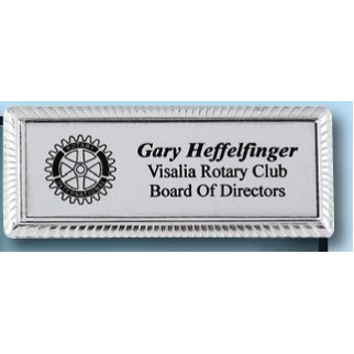 Plastic Name Badge (Holder C)