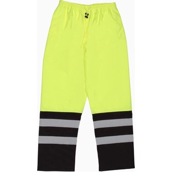 Aware Wear® ANSI Class E Two-Tone Hi Viz Lime Rain Pants