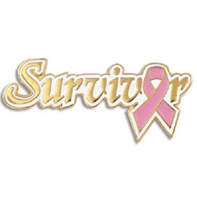 Breast Cancer Survivor Lapel Pin