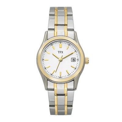 Bulova TFX Collection Ladies' 2 Tone Stainless Steel Bracelet Watch