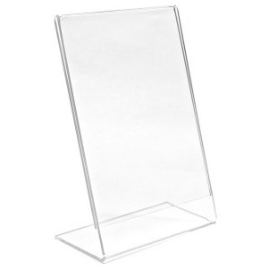 Styrene L-Shaped Display (6"x8")