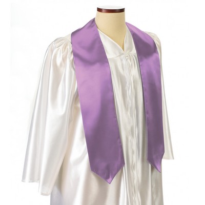 Lavender 60" Graduation Stole