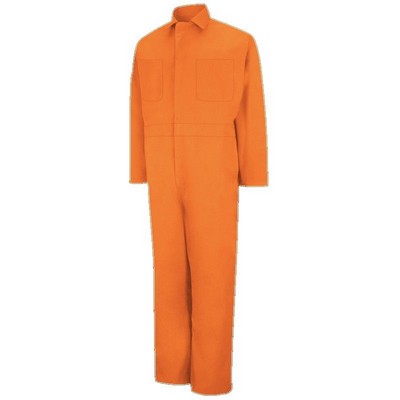 Red Kap™ Men's Twill Action Back Coverall - Orange