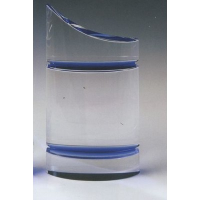 Blue Crystal Sparkle Award (8"x4½")