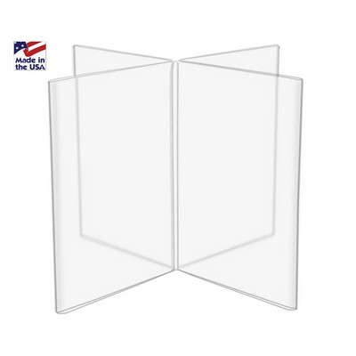 Premium Eight Sided Acrylic Frame (4"x9")