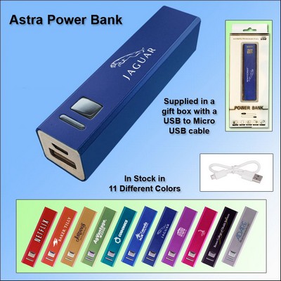 Astra Power Bank 2200 mAh - Dark Blue