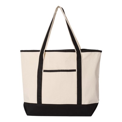 Q-Tees™ 19L Zippered Tote Bag