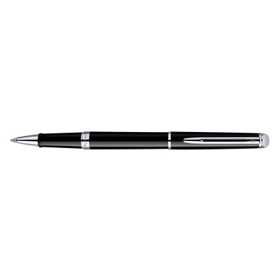 Waterman Hemisphere Rollerball Black Lacquer Chrome Trim