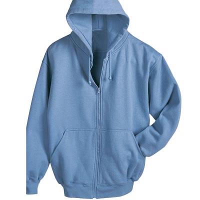 Full Zip Hooded Sweatshirt