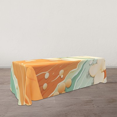 Loose Table Throw Tela 8' 3 Sided Graphic Only Unit