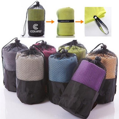 Microfiber Towel & Organizer Pouch