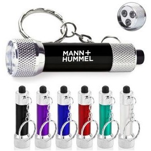 3 LED Aluminum Keychain