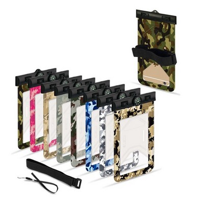 PVC Mobile Phone Camouflage Waterproof Bag