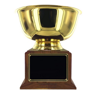 12" Gold Bowl Trophy