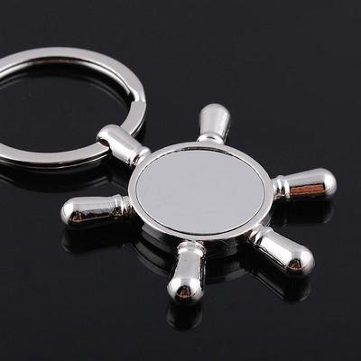 Steering Wheel Shape Key Chain