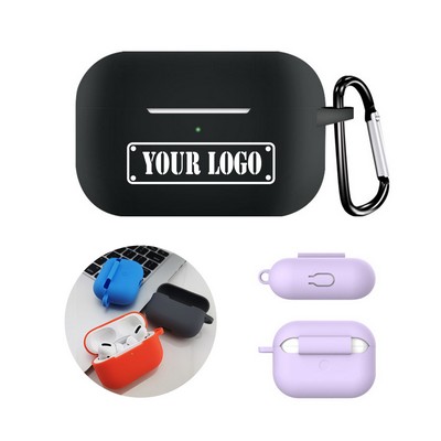 Silicone Skin Cover w/ Keychain For Earphone Pro