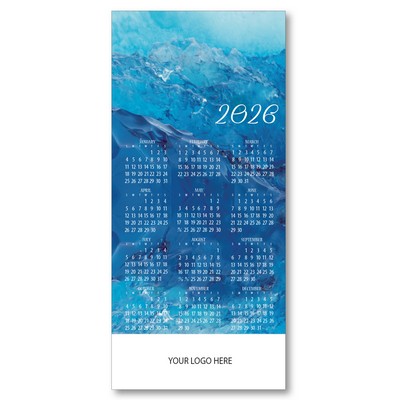 2026 Crystal Clear Waters Calendar Card