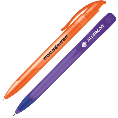 Plantagenet-76 Retractable Translucent Plastic Pen