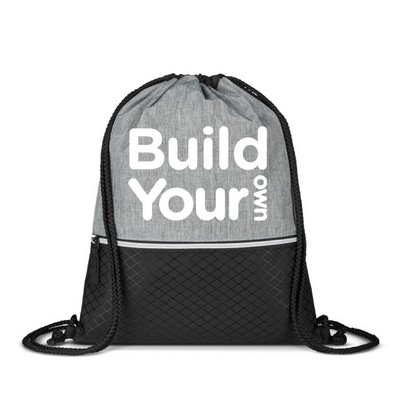 Heather Drawstring Backpack