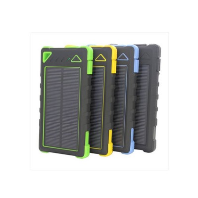 10000mAh Solar Power Bank Charger w/SOS