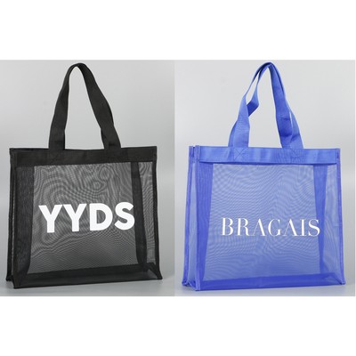 Fashion Mesh Shopping Bag