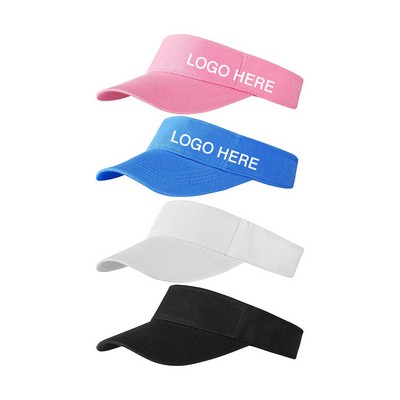 Cotton Sun Block Visor