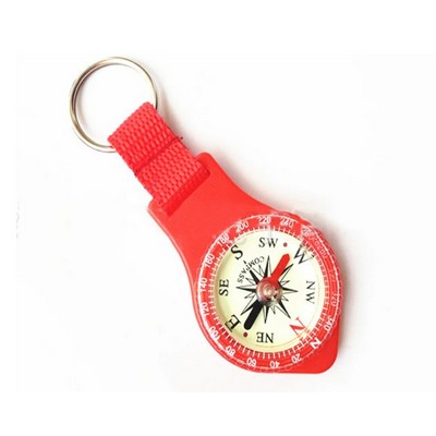 Pocket Compass Keychain