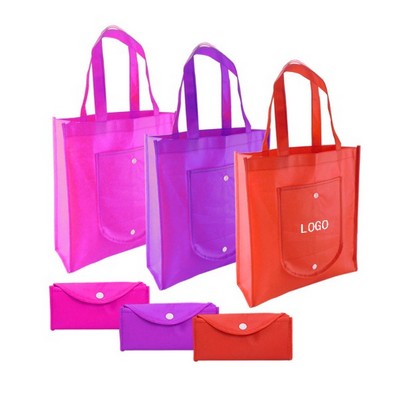 Snap Up Non-woven Shopper Bag