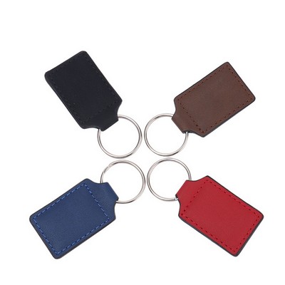 PU Leather Multi-Shape Keychain