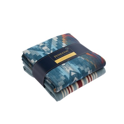 Organic Cotton Throw Gift Pack - Carico Lake Marine