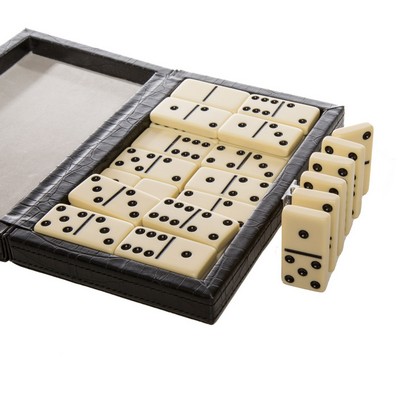 The Line 'Em Up Domino Set (Black)