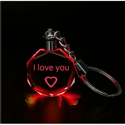 Custom Laser Engraving LED Light Key Holder