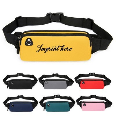 Bright Color Compact Nylon Fanny Pack