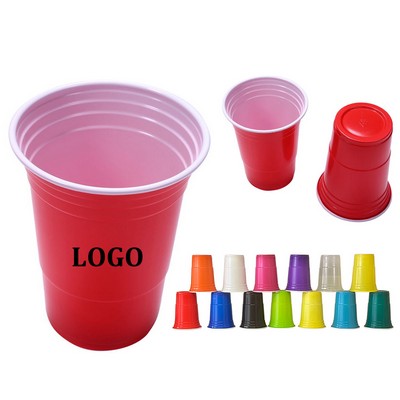 16 Oz Disposable Beer Pong Plastic Party Cups