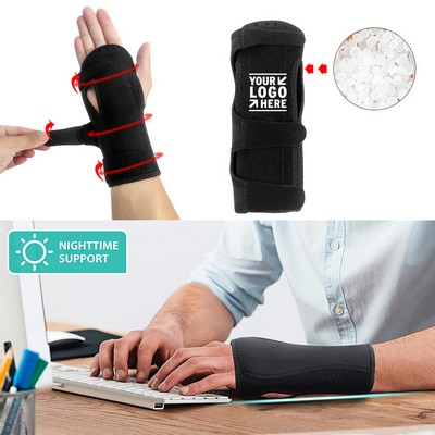 Black Support Splint Wrist Brace