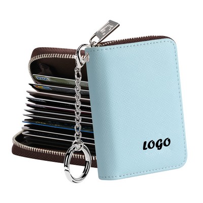 PU Leather RFID Credit Card Wallet