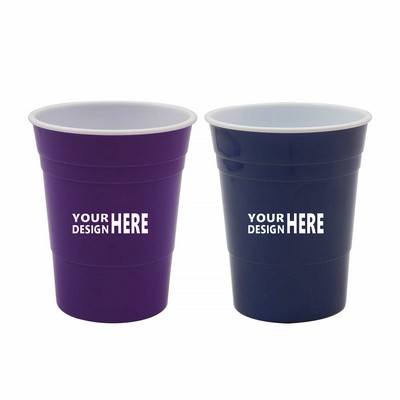 16oz Double Wall Plastic Party Cup