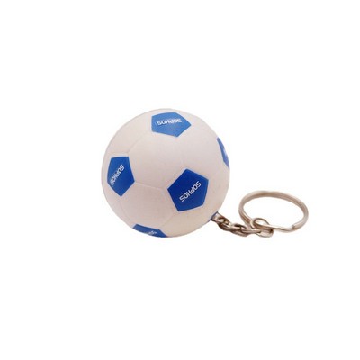 Soccer Stress Ball w/Key Chain